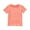 Pink, variant on LNMQLPDBS Girl's Knit Solid Color Ruffle Edge Basic Layering Shirts Vertical Stripes Short Sleeved Crewneck Fitted Tops Toddler Clothes for Girls Summer Blouse for Kids Pink 18-24 Months