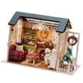 thumbnail image 1 of Casa de 3D Kits de Bricolaje en Miniatura de Muebles de Habitación de con Juguete de Hugo Casa de muñecas de bricolaje, 1 of 8