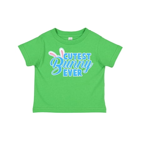 

Inktastic Cutest Bunny Ever in Blue Gift Toddler Boy Girl T-Shirt