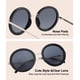 thumbnail image 4 of Gafas de sol redondas retro polarizadas JOOX para mujer con protección UV400 JOOX JOOX, 4 of 7