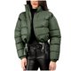 thumbnail image 2 of Ailaofu Women's Puffer Stand Collaraist Zipper Jackets Winter Warm Down Jacket Coat, 2 of 7