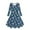 AD555 Dark Blue, variant on Ulitacool Girls Christmas Dress Long Sleeve Party Dress Kids Xmas Trees Deer Print Flowy Sweater Dress Fall Winter Relax Fit Wear Black 6-7 Years