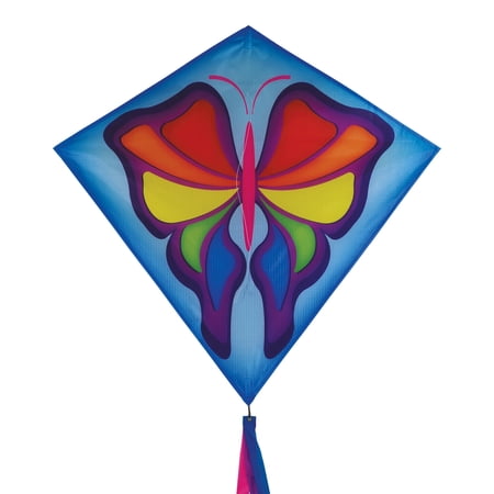 In the Breeze 2907 — Butterfly Diamond Kite  30-Inch — Colorful Easy-Flying  Single-Line Kite for All Ages price history on PriceWatchPro