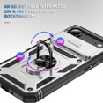 thumbnail image 6 of Decase Case Compatible with Apple iPhone Air,Shockproof Impact Resistant with Slide Lens Protective Cover Case for iPhone Air 6.5 inch 2025 Release,Case with Rotation Ring Stand,A, 6 of 9