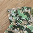 thumbnail image 2 of Ketyyh-chn99 Baby Boys Clothes Summer Short Sleeve Tops Shorts Casual 2PCS Outfits Set Green,100, 2 of 4