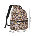 thumbnail image 2 of Rocae lips record rock Skull for Comfortable Student Backpack - Lightweight ,Durable School Bag Ideal for Middle School, High School, and College, 2 of 6