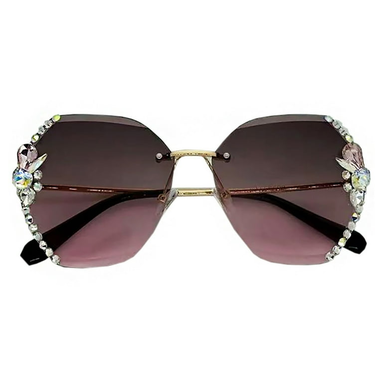 Shenmeida Women Sunglasses High Clarity Wide Cool Sun-resistant UV