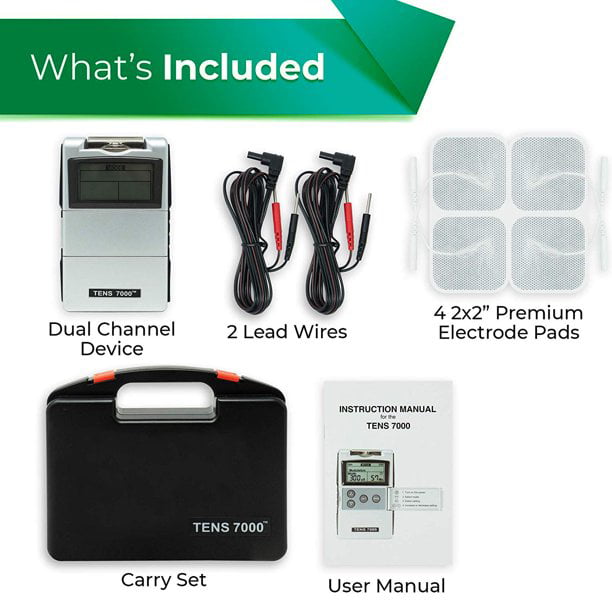 Balego Tens Machine Digital 100mA Edition with Kit, Placement Chart An