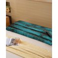 thumbnail image 6 of Teal Brown Wood Body Pillow Cover 20 x 60 Inch Decorative Pillow Cover Vintage Chic Shabby Plank Lumbar Pillowcase Seasonal Rectangle Cushion Case for Couch Sofa Bed Living Room, 6 of 7