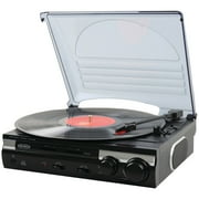 JENSEN JTA-230 3-Speed Stereo Turntable