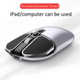 thumbnail image 1 of stanreset Bluetooth Wireless Mouse 2.4G/Bluetooth Dual Mode Mouse Quiet Mouse for Home Office Grey, 1 of 6