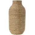 thumbnail image 6 of DecMode 19" Handmade Wrapped Brown Seagrass Vase, 6 of 8