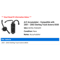 thumbnail image 2 of A/C Accumulator - Compatible with 2001 - 2003 Sterling Truck Acterra 8500 2002, 2 of 2