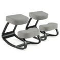 thumbnail image 1 of Costway 2 Pcs Rocking Kneeling Chair Ergonomic Posture Correcting Back Padded Cushion, 1 of 9