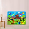 thumbnail image 1 of Tablero de fieltro ocupado, desarrollo sensorial, juguete educativo temprano, juego interactivo, percepción del Color, material didáctico para avión, Sol de dinosaurio, 1 of 8