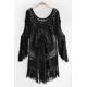 thumbnail image 2 of Blusa de mujer Vestido playero con flecos calados, 2 of 4