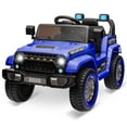 thumbnail image 1 of 12V Kids Electric Ride On Truck with Remote Control – Battery Powered Car with Dual 35W Motors, 3 Speeds, Spring Suspension, LED Headlights, Music & USB – Ride-On Toy with Safety Belt for Boys & Girls, 1 of 6