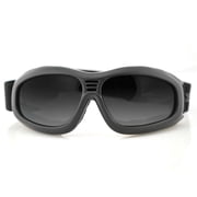 Bobster Touring II Goggle-Style Sunglasses w/Smoke Lens