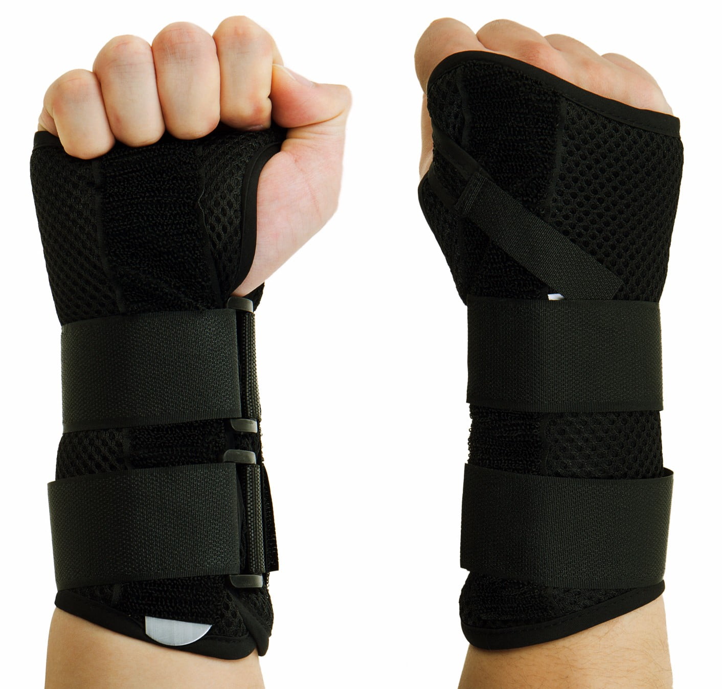 Right/SM JL Wrist Support Brace with Removable Splint Hand Wrap Relieve Carpal Tunnel Arthritis Tendonitis Sprains with Cushioned Pad for Women Men 