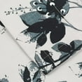 thumbnail image 2 of Vintage Floral Curtain Valance, 1 Panel Small Soft Lightweight Valance Curtains for Living Room, Small Rod Pocket Widow Drapery, L 18 x W 52, 2 of 6