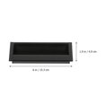 thumbnail image 2 of 2pcs Cabinet Door Handle Invisible Drawer Pull Handle Cupboard Wardrobe Handle, 2 of 9