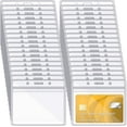 thumbnail image 1 of 100 Piezas Porta Credencial de Nombre Horizontal de Plástico Transparente JM, 1 of 5