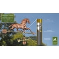 thumbnail image 2 of Horse Weathervane with Arrow, Pure Copper - 45"L, 2 of 3