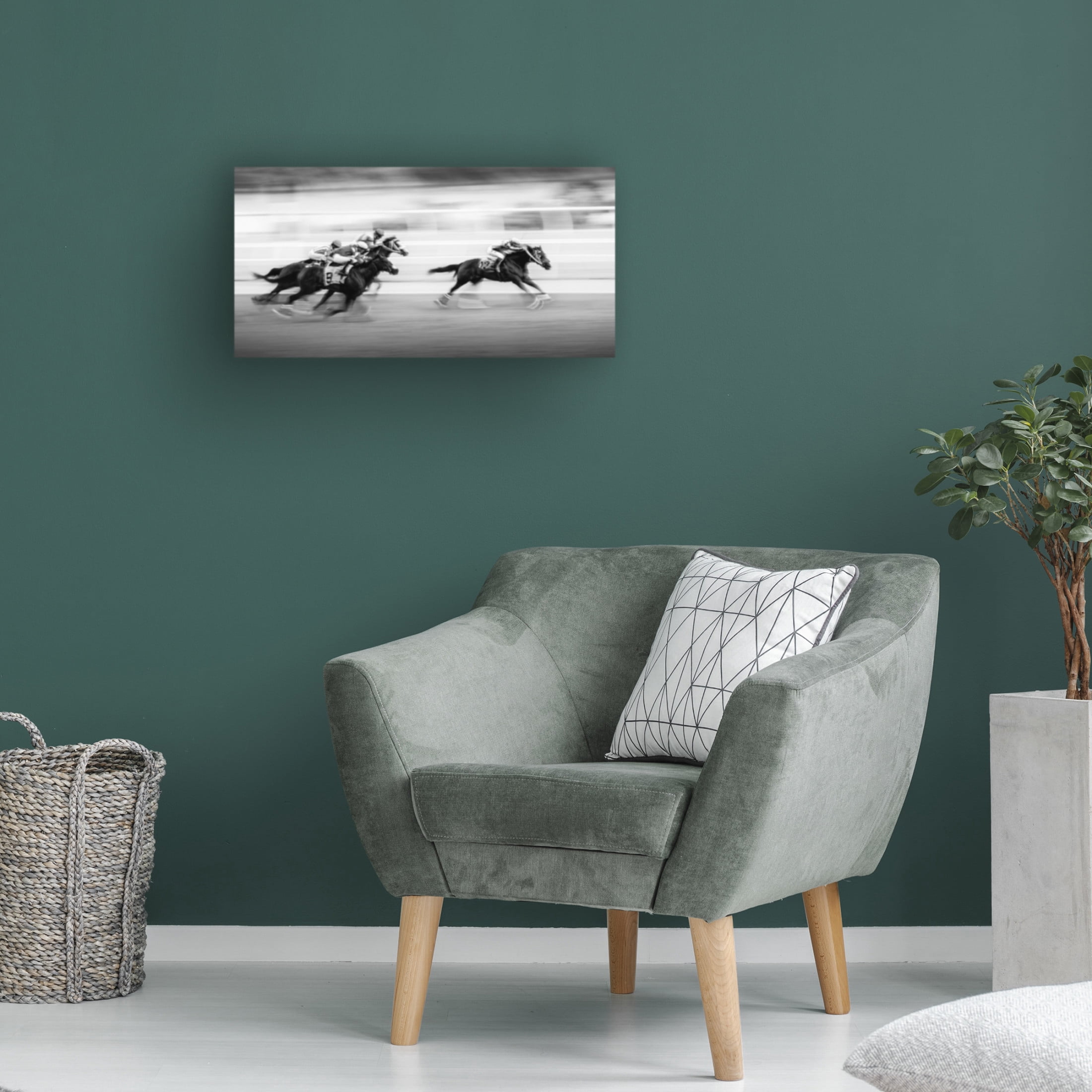 Trademark Fine Art Steven Zhou  Taking the Lead Canvas Wall Art