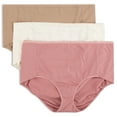 thumbnail image 4 of Warners® Blissful Benefits Side-Smoothing Comfort Microfiber Brief 3-Pack RS7723W, 4 of 11