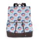 thumbnail image 1 of Balery Donut with the USA Fag Mochila de Cuero para Mujeres, Gran Capacidad, Bolsa de Viaje Multifuncional, Mochila de Cuero y Bolsa de Hombro para Mujeres, 1 of 4