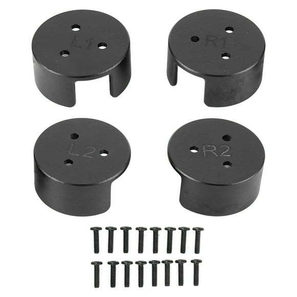 MAYUJIAA Drone Motor Covers Caps Aluminium Alloy Protector Dustproof Case Good Thermal Conductivity for DJI Avata Black HW313-43370