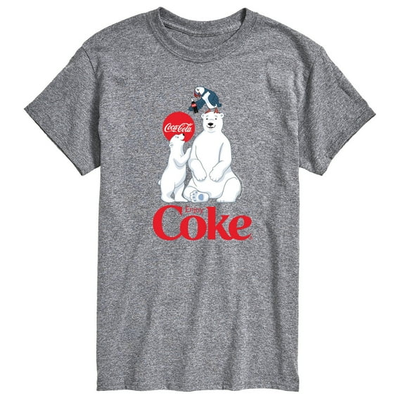 Coca-Cola - Polar Bears and Puffin - Men's Short Sleeve Graphic T-shirt