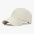 thumbnail image 2 of Men Women Waterproof Quick Dry Baseball Cap Run Hats Mesh Lightweight for Outdoor Sports 2026 Khaki One Size, 2 of 3