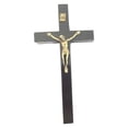 thumbnail image 2 of con soporte Cruz Crucifijo Jesús Cruz hecha Decoración Oración Decoración hogar Estatuil en 3D para dormitorio Macarena Crucifijo de pie, 2 of 8