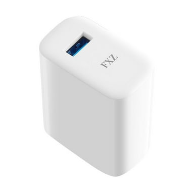 FXZ Adapter plugs, USB Wall Plug 5V 2A AC Power Adapter, White