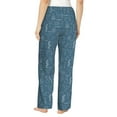 thumbnail image 3 of Daiia Chemical Formulas And Objects Women's Sleep Pant with Pockets and Drawstring,Pajama Pants-XX-Large, 3 of 9