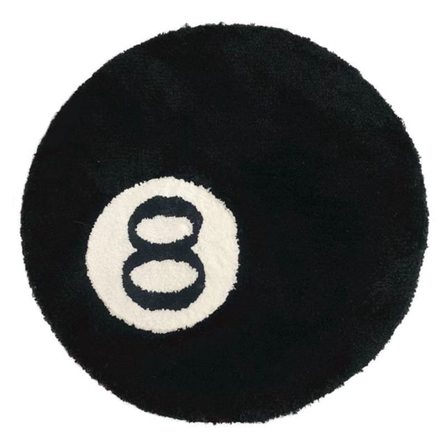 Alfombra flocada para sala de estar alfombrilla negra para sofá con borde de bloqueo reforzado para sala de estar ANGGREK Otros