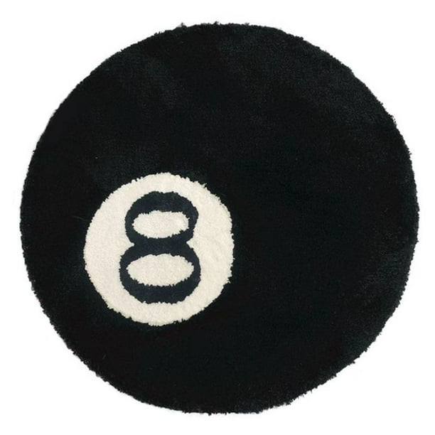Alfombra flocada para sala de estar alfombrilla negra para sofá con borde de bloqueo reforzado para sala de estar ANGGREK Otros