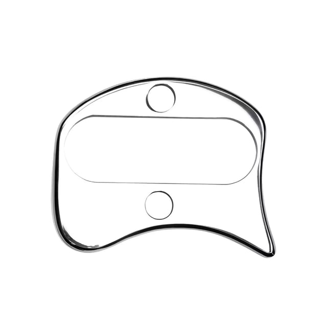 Seitruly Rascador de masaje de acero inoxidable, portátil, profesional, antioxidante, cintura, cuello, pierna, músculo, relajante, placa de raspado, masajeadores Seitruly CE015677-01B