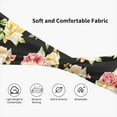 thumbnail image 4 of Yiaed Rose Flowers Print Sports Headbands,Moisture Wicking Workout Headband, Sweatband Headbands for Running,Cycling for Women and Men, 4 of 8