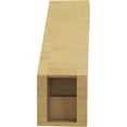 thumbnail image 4 of Ekena Millwork 5"W x 14"D x 14"H Merced Rough Cedar Woodgrain TimberThane Knee Brace, Primed, 4 of 6