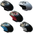 thumbnail image 4 of Universal 800/1200/1600DPI 2.4GHz Wireless Gaming Mouse for Computer PC Laptop White with Black, 4 of 8