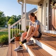 thumbnail image 7 of Loritta Ankle Socks for Women 6 Pairs Low Cut Black Athletic No Show Socks for Women Size 10-12, 6 Pairs, 7 of 7