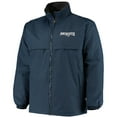 thumbnail image 2 of Men's Dunbrooke Navy New England Patriots Triumph Fleece Full-Zip Jacket, 2 of 4
