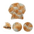thumbnail image 3 of Unique Bargains 1 Pc Women Waterproof Single Layer Hair Towel for Travel Orange Yellow, 3 of 5