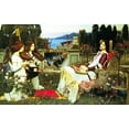 thumbnail image 1 of "St. Cecilia, Waterhouse - CANVAS OR WALL ART PRINT", 1 of 1