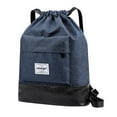 thumbnail image 2 of Fashion Casual Unisex Bundle Rope Sport Backpack School Bags Travel Beach Bags, 2 of 3