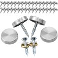 thumbnail image 1 of 32pcs Decorative Mirror Screws, Mirror Screws, Glass Screws, Cover Screw Cover Nails for Wall Mounting Panels-In Stock, 1 of 5