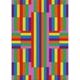 thumbnail image 1 of Ahgly Company Indoor Rectangle Patterned Green Abstract Area Rugs, 7' x 10', 1 of 6