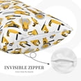thumbnail image 3 of Naloa Power Tools Pillowcase, Cool Pillowcase, Lightweight, Breathable, Skin Friendly Pillowcase, Hidden Zipper (No pillow core)-16"x24", 3 of 6